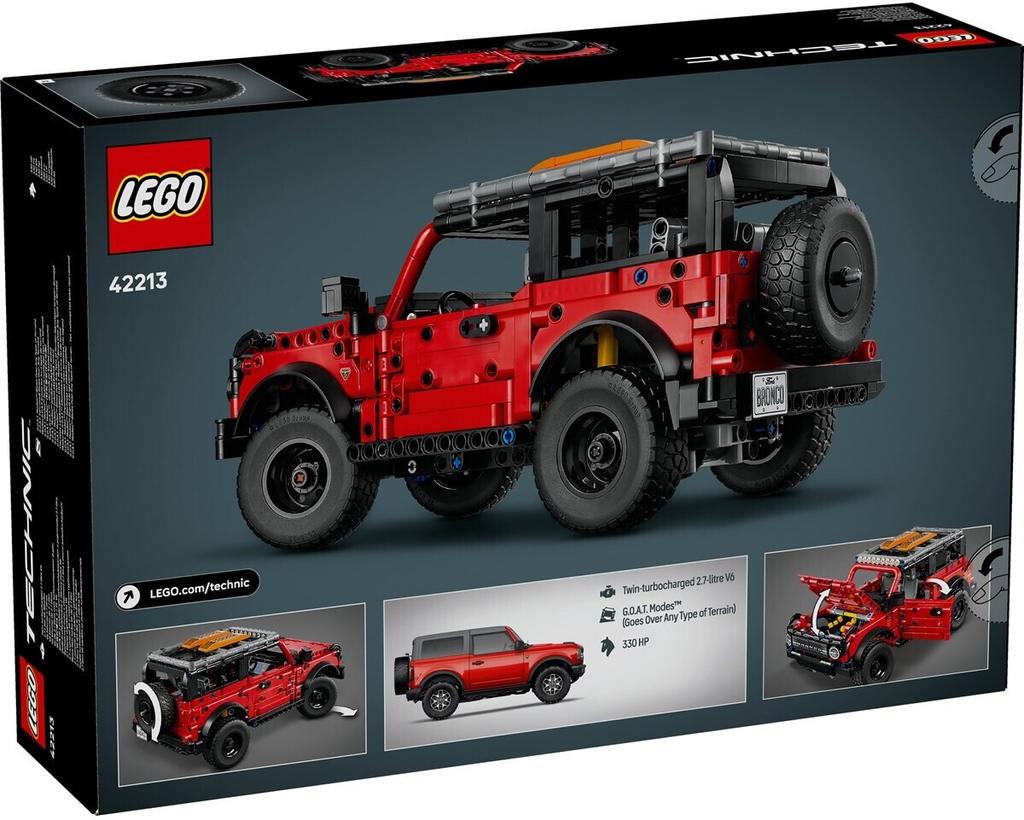 LEGO конструктор Technic – Ford Bronco Offroader (42213)
