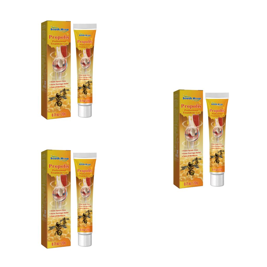Propolis Joint Care Gel for Knees Back Neck and Shoulders Soothe Massage Cream Relieve Post-Workout Joint Tiredness Joint Care