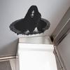 Halloween Simulation Horror Female Ghost Bedroom Living Room Floor Atmosphere Decoration Stickers