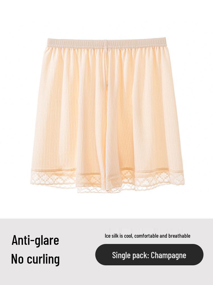 

Women s Lace Trim Safety Shorts: Lightweight, Breezy Summer Wear, Prevents Accidental Exposure, Ideal for Outdoors and Home. L (110-130cm)