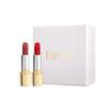 Lipstick Christmas Limited Edition Intense Blue and Gold Lipstick, Double Gift Box, Velvet, Long-lasting, Easy To Color and Does Not Come Off,