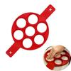 Silicone Non Stick Egg Shaper Omelet Fantastic Egg Pancake Maker Ring Kitchen Baking Omelet Moulds Flip Cooker Mold 2