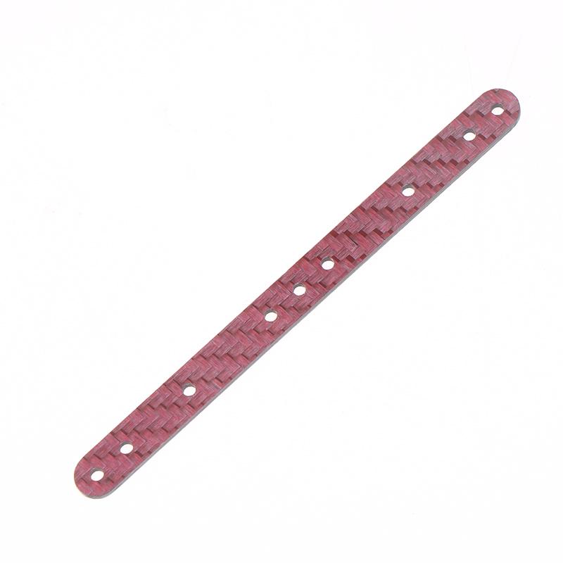 Diy 4Wd Car Parts 1.5Mm Carbon Fiber Extended Engraved Ice Cream Bar/Baton For Tamiya 15495 15497 Model