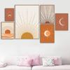 Abstract Boho Celestial Collection Prints Poster Canvas Painting Modern Wall Art Picture For Living Room Bedroom Home Decoration