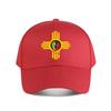 New Mexico Zia Symbol Red Green Chili Peppers Baseball Cap Fashion Unisex Sunhat Womens Outdoor Sports