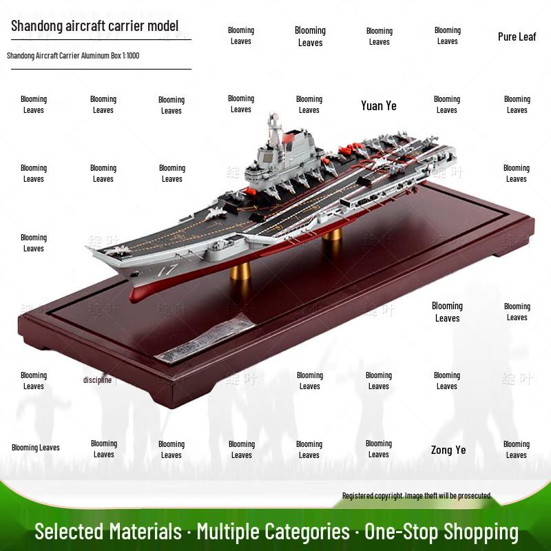 Chinese Naval Warship Alloy Models