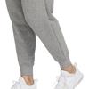Nike Dri-FIT One Solid Logo Drawstring Joggers Women Bottoms Grey FB5435-091