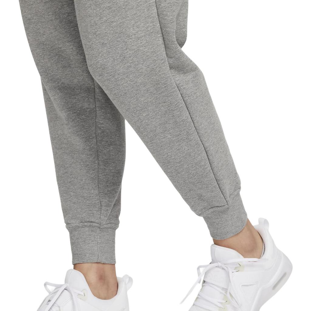 Nike Dri-FIT One Solid Logo Drawstring Joggers Women Bottoms Grey FB5435-091