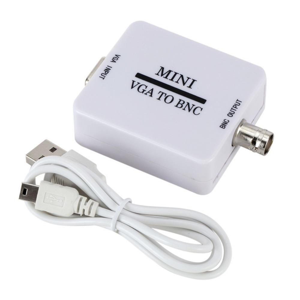 VGA Input Mini HD VGA To BNC Video Converter VGA To BNC HD VGA To BNC Adapter  Home Theater