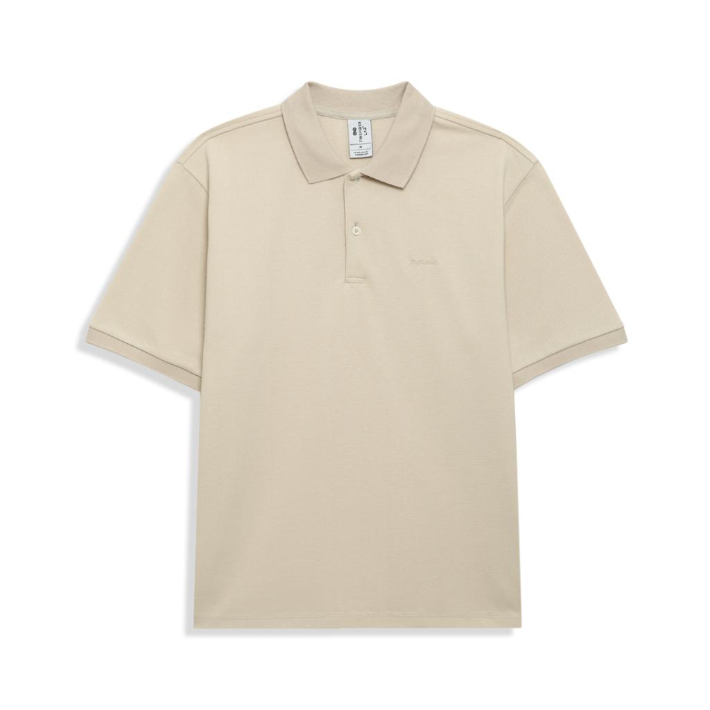Howeeo Blank Polo - Cream