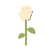 Hand Painted Mother's Day Plaque Decoration Ornament Flower Table Decor Mom Gifts Wooden Flower Craft Spring Decoration