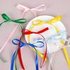 1cm Einfarbiges Doppelseitiges Band für Basteln Hochzeitsdekorationen DIY Ripsbänder Schleife Geschenke Kartenverpackung 100 Yards/Rolle