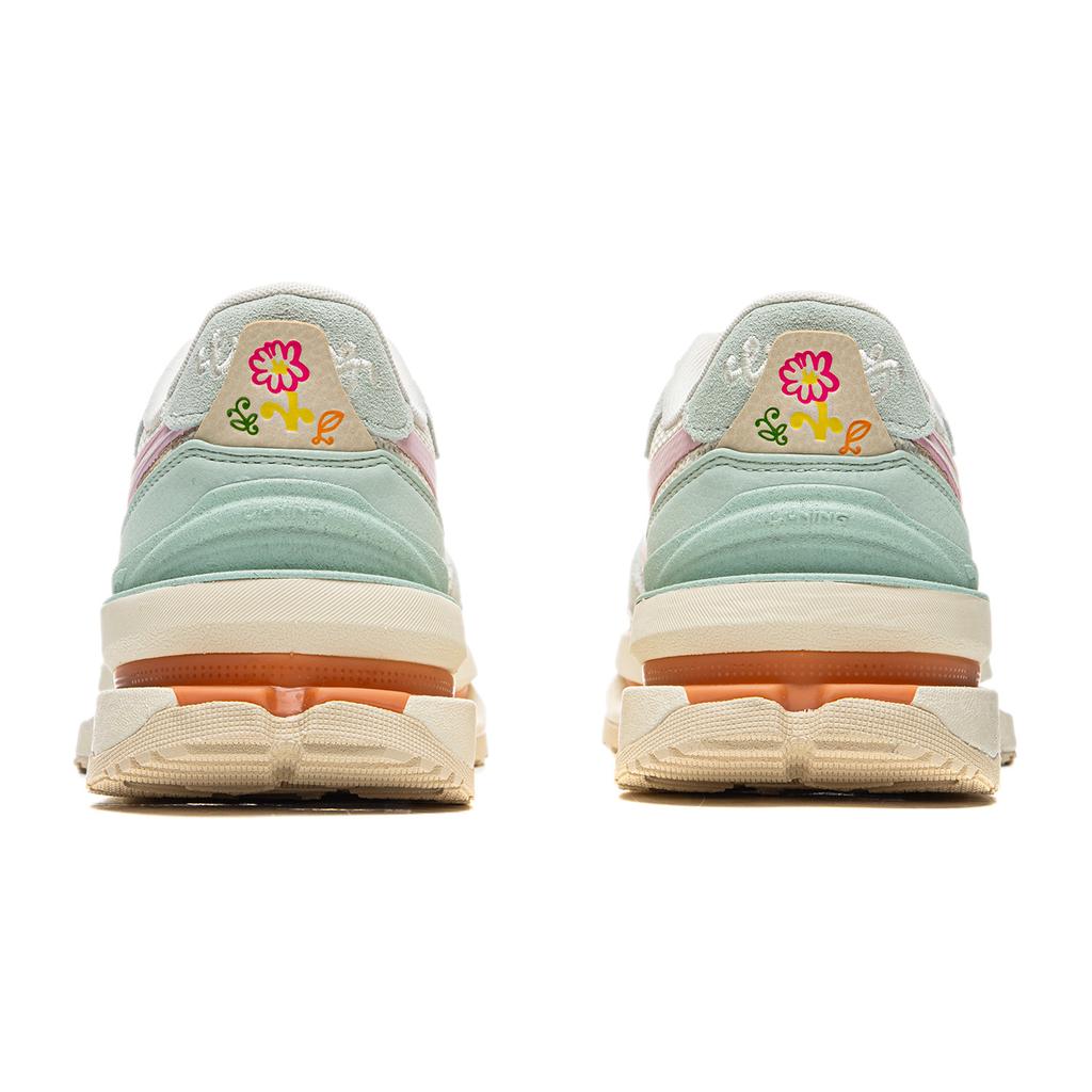 Li Ning Zhongning M1000 Cushioning Slip Resistant Abrasion Resistant Breathable Support Rebound Low top Casual Shoes AGCU078-13