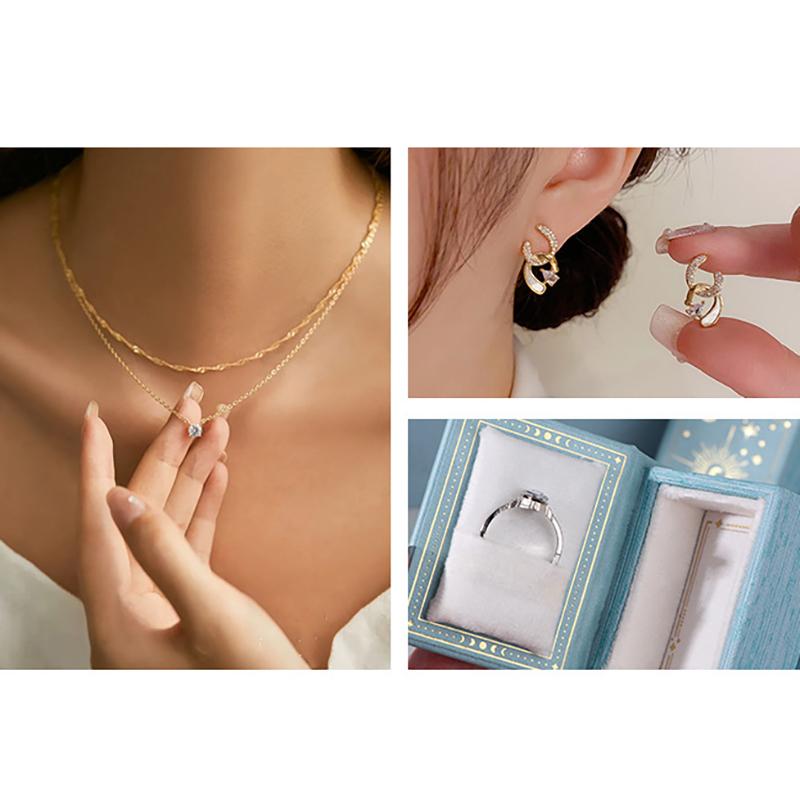 1Pc Pu Leather Book-Shaped Ring Box With Suede Fabric Lining Creative Flip Lid Magnetic Ring Holder Jewelry Gift Case Accessorie