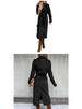 Women's Long-Sleeve Trench Coat