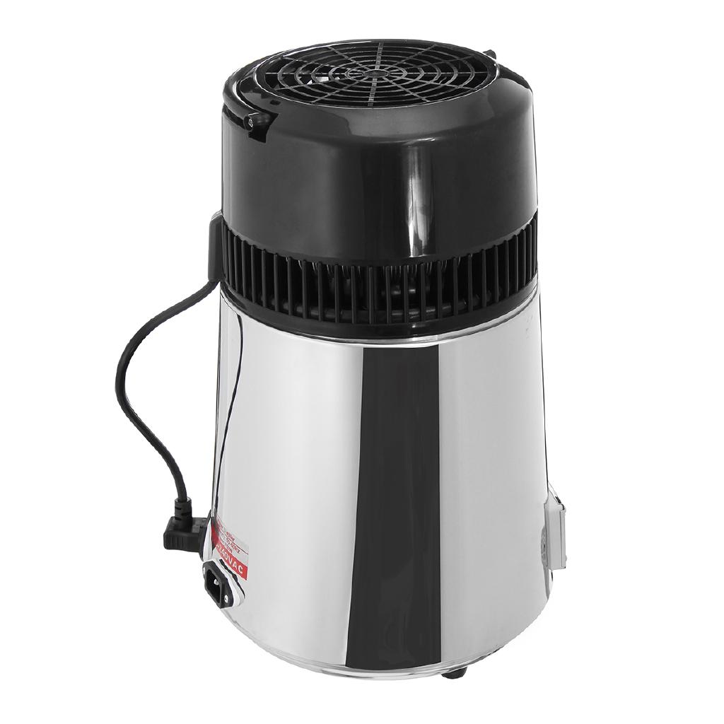 750W 4L Pure Water Filters Distiller Electric Stainless Steel Household Purifier Container Filter Distilled Water Machine