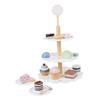 2 Pretend Food Set Play Desserts Cake and Donuts - Birthday Gifts Toy for Boys, Girls,
