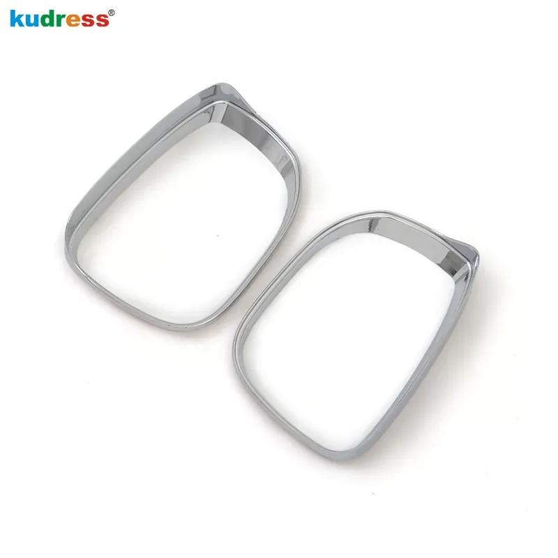 For Mazda CX5 CX-5 KF CX-8 2017--2024 Chrome Car Rearview Mirror Eyebrow Rain Shield Sun Visor Cover Trim Accessories