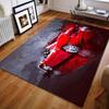 Red Car Inkjet Creative Print Carpet for Living Room Bedroom Bedside Sofa Table Floor Mat  Area Rug Decor Large Size for Gifts