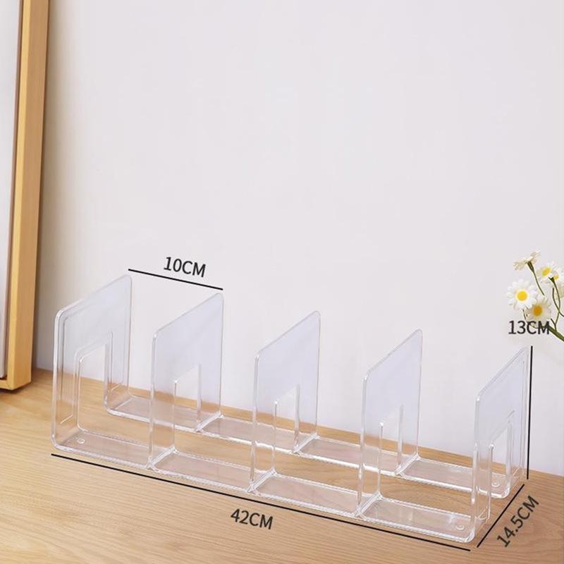Thickened Wardrobe Divider: Clear Storage Shelf & Crossbody Bag Organizer