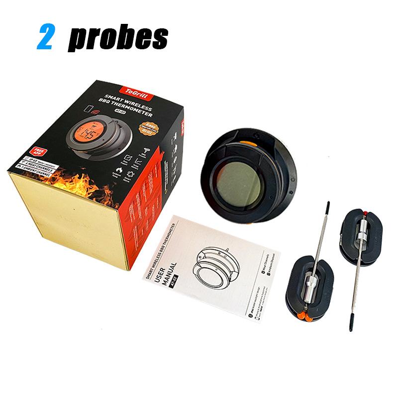 LMETJMA Bluetooth Digital Grill Thermometer Digital Meat Thermometer Wireless Digital Grill Smoker Thermometer For Green Egg