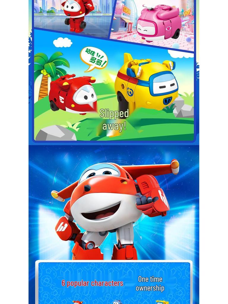 Super Wings Jett & Astra: Transforming Educational Robot Toys for Kids