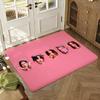 Kpop Girls G-GIDLE (G)I-DLE Floor Mat Soft Thickened Absorbent Non-Slip Bedroom Living Room Door Mat Home Decor Flannel Rugs