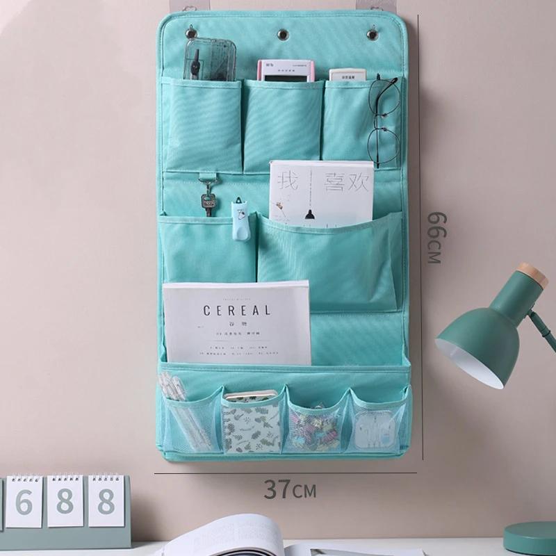 Hanging Bedside Hanging Pocket Storage Bag Bedroom Magazine Storage Pouch Diaper Caddy Toy Holder Baby Tissue Box Home Organizer
