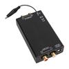 Phono Preamp 2 Input 2 Output Super Low Noise Mini Stereo Audio Phono Preamp with 2 Composite Video Interface for Record Player