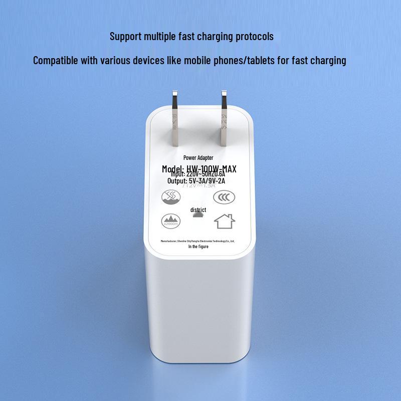 22.5W Super Fast Charger Compatible with Huawei 18W Fast Charging Mobile Headset