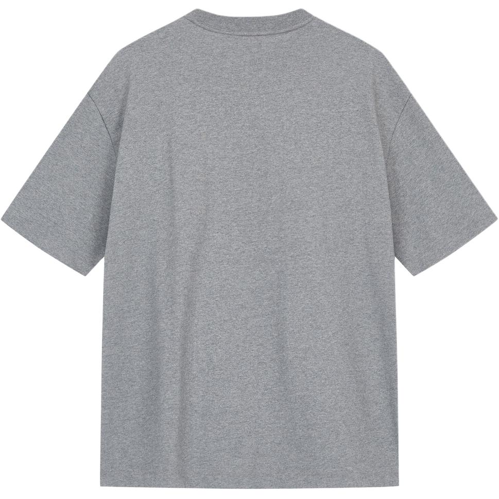 Calvin Klein Tricou Bărbați Mânecă Scurtă Gât Rotund Croială Lejeră Solid Gri 40HM228P7E