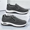 Shoes men's casual shoes new men's shoes summer breathable walking shoes one pedal lazy shoes soft sole comfortable dad shoes