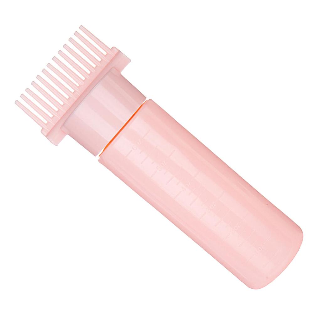 Comb Applicator Bottle Empty Squeeze Bottle for Home Salon Barbershop