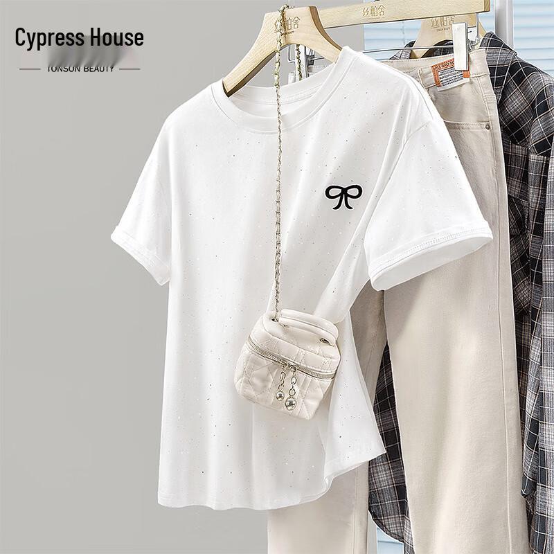 Женская повседневная футболка с круглым вырезом, лето 2026 L