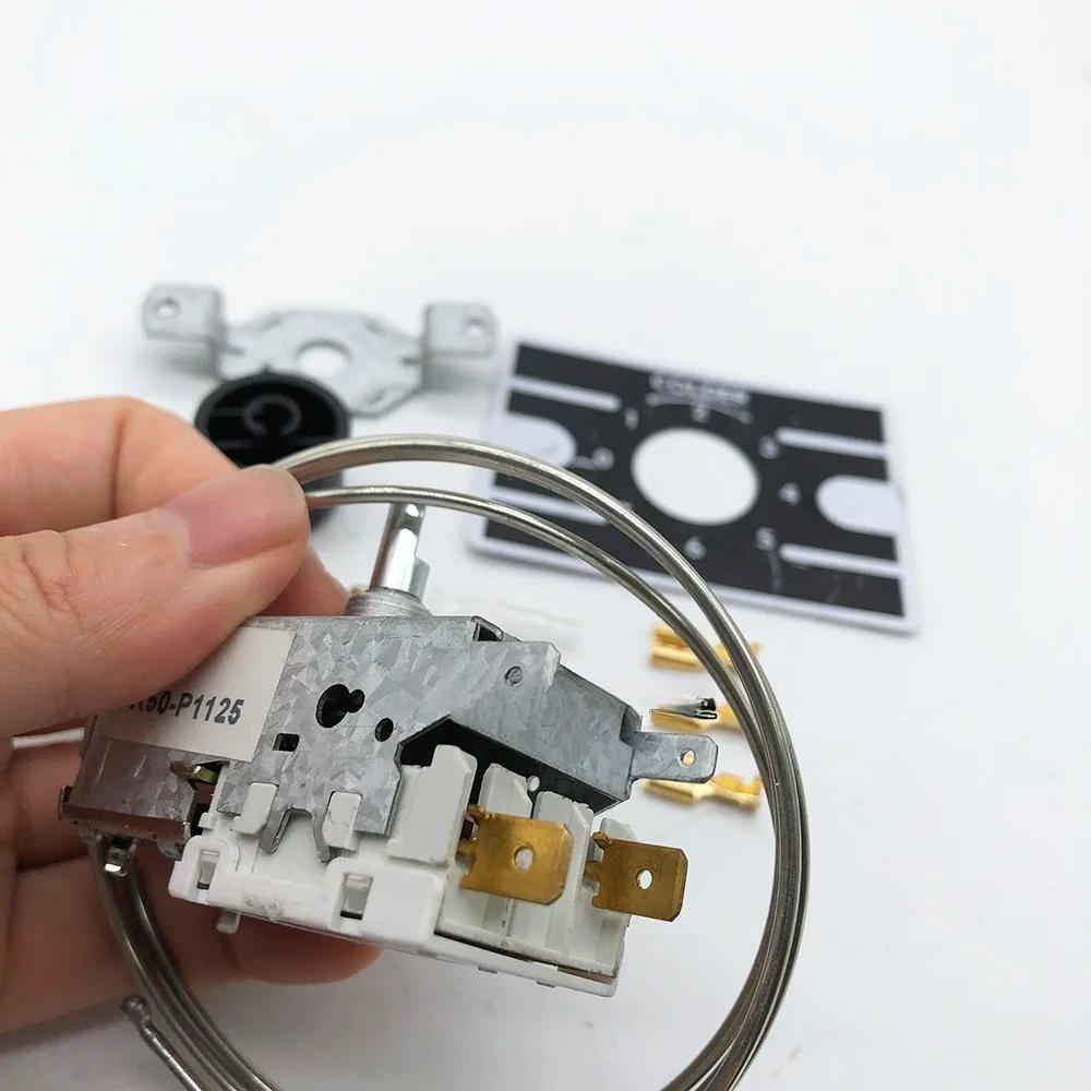 Freezer Temperature Control Switch K59 K50 K54 K56 K60 K5 2 Pin K50-P1125 Thermostat For A10-1052 A10-1053 Replacement