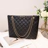 Versatile Rhombus Large Bag  Women's Bag Chain Bag Women's Casual Women's Bag Large Capacity Shoulder Women's Bag