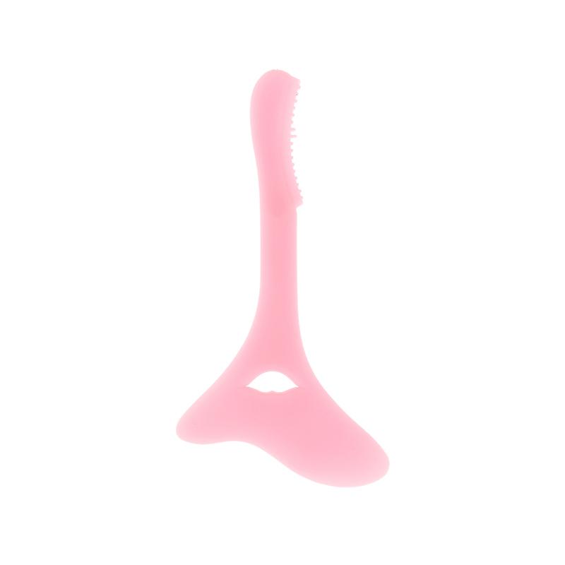 Multi-Functional Eyeliner Stencil Wing Tips Silicone Eyeliner Aid Drawing Lipstick Wearing Assistant Baffle Reusable Makeup