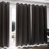 Insulating and 100% Blackout Eyelet Curtain 135x250 Cm ECLIPSE Taupe, by Soleil D'ocre
