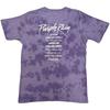 Prince Unisex Adult Purple Rain Back Print T-Shirt