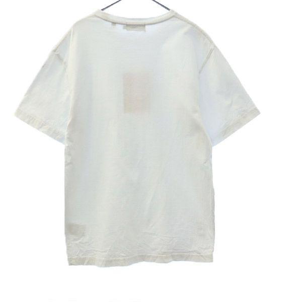 XLARGE Print Short sleeve T-shirt M white Crew neck Men's Used