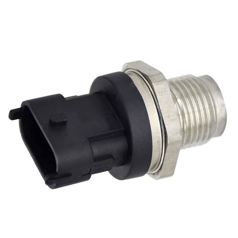 0281006365 Fuel Common Rail Pressure Sensor Compatible with Cummins 2007-2012 Ma-n Vol-vo DOD-ge Ram SLT 6.7L Replace OE Part Number 0281002652