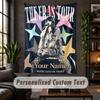 Personalisierte Wandteppich, Taylor Swift Benutzerdefinierter Text, Weicher Stoff Wandkunst Für Innenraumdekoration