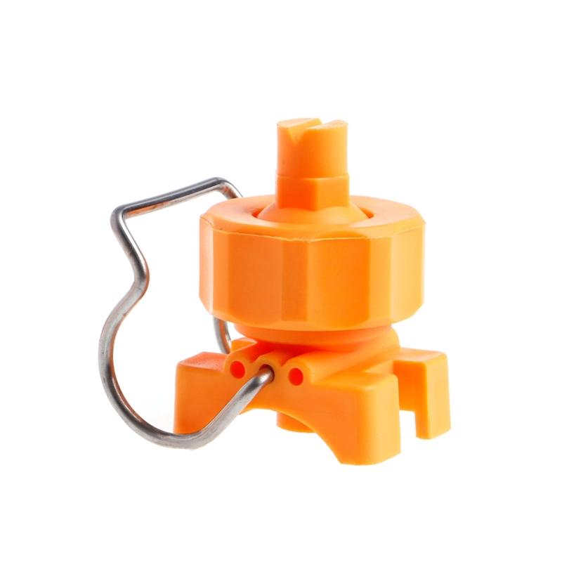 

3/4 Adjustable Ball Flat Fan Full Cone Clamp Clip Nozzle Watering Irrigation Dropship