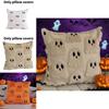 Halloween Ghost Pillow Cover With Polyester Fabric For Living Room Decor