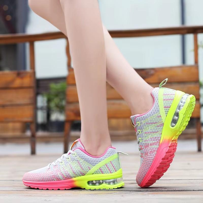 Women'S Explosive Street Trendy Design Shoes With Unique Grid Design Breathable And Comfortable Outdoor Walking Training Shoes