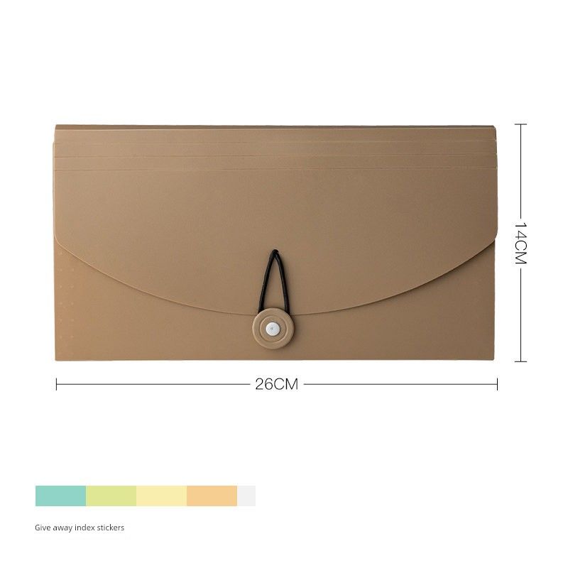 

SDLP Minimalist Elastic Band Data Folder Multi-Layer Classification Transaction File Holder Invoice Folder SD-N251
