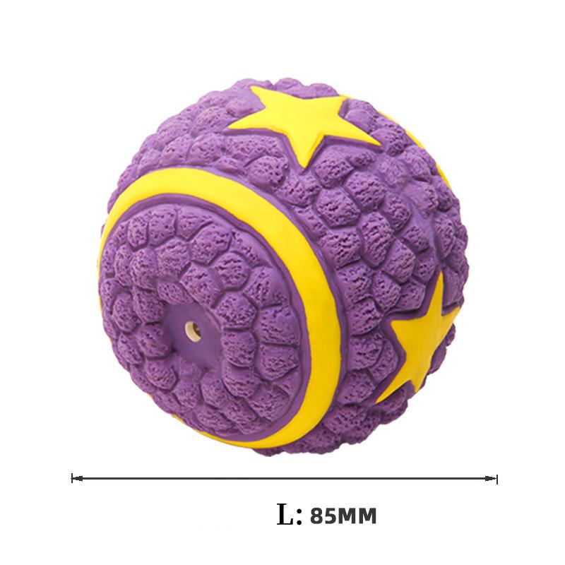 Best Pet Dog Toy Balls Squeak Puppy Toys Interesting Tennis Football Tooth Cleaning Cotton Filling Toys for Dogs Pet Supplies