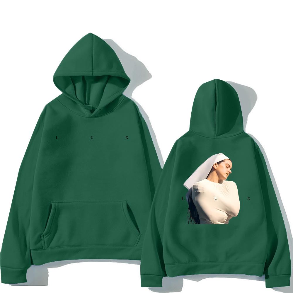 Rosalía Berghain Hudební Album Mikiny Muži Ženy Móda Nové Pulovry s Dlouhým Rukávem Dárek pro Fanouška Rosalie Oblečení Estetické Trendy