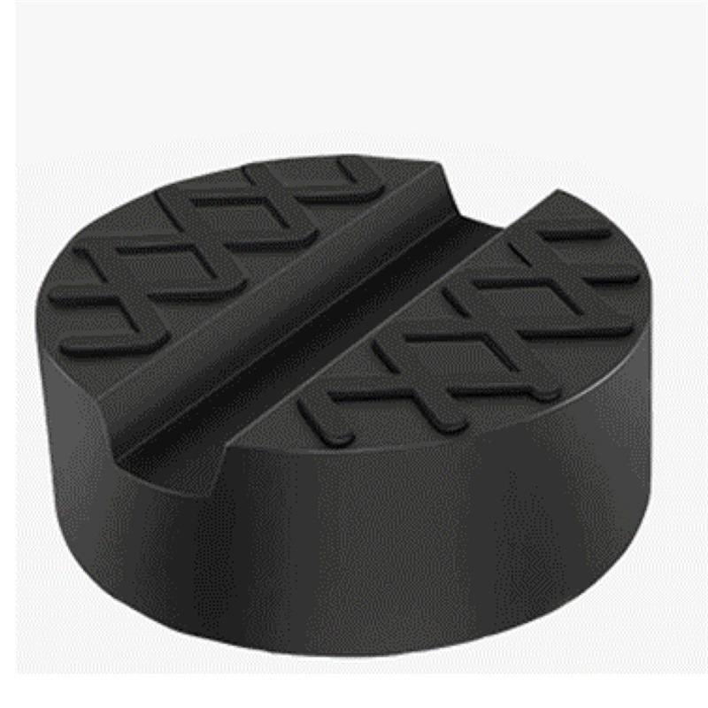 Hot Sale Practical Car Lift Jack Stand Pads Black Rubber Slotted Floor Pad Frame Rail