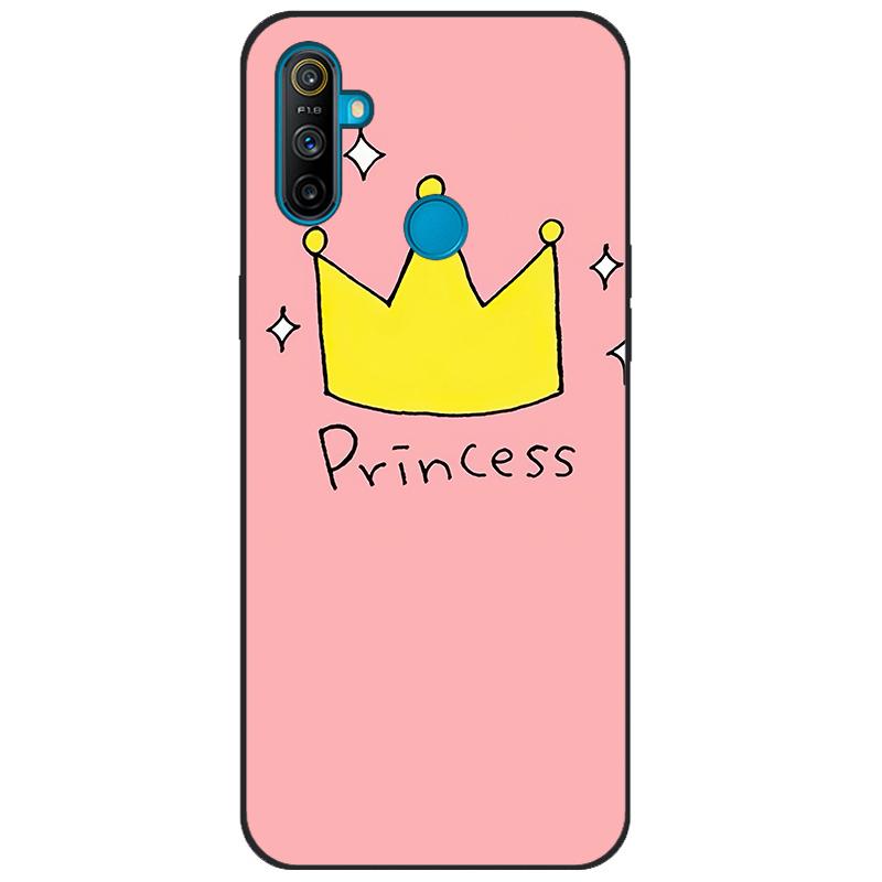 For Realme C3 Case Cover Soft Silicone TPU Patterned Back Cover For OPPO Realme C3 RMX2020 C 3 RealmeC3 Cartoon Phone Case Funda